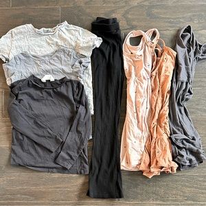 H&M girls shirts, pants & dresses bundle - 8/10